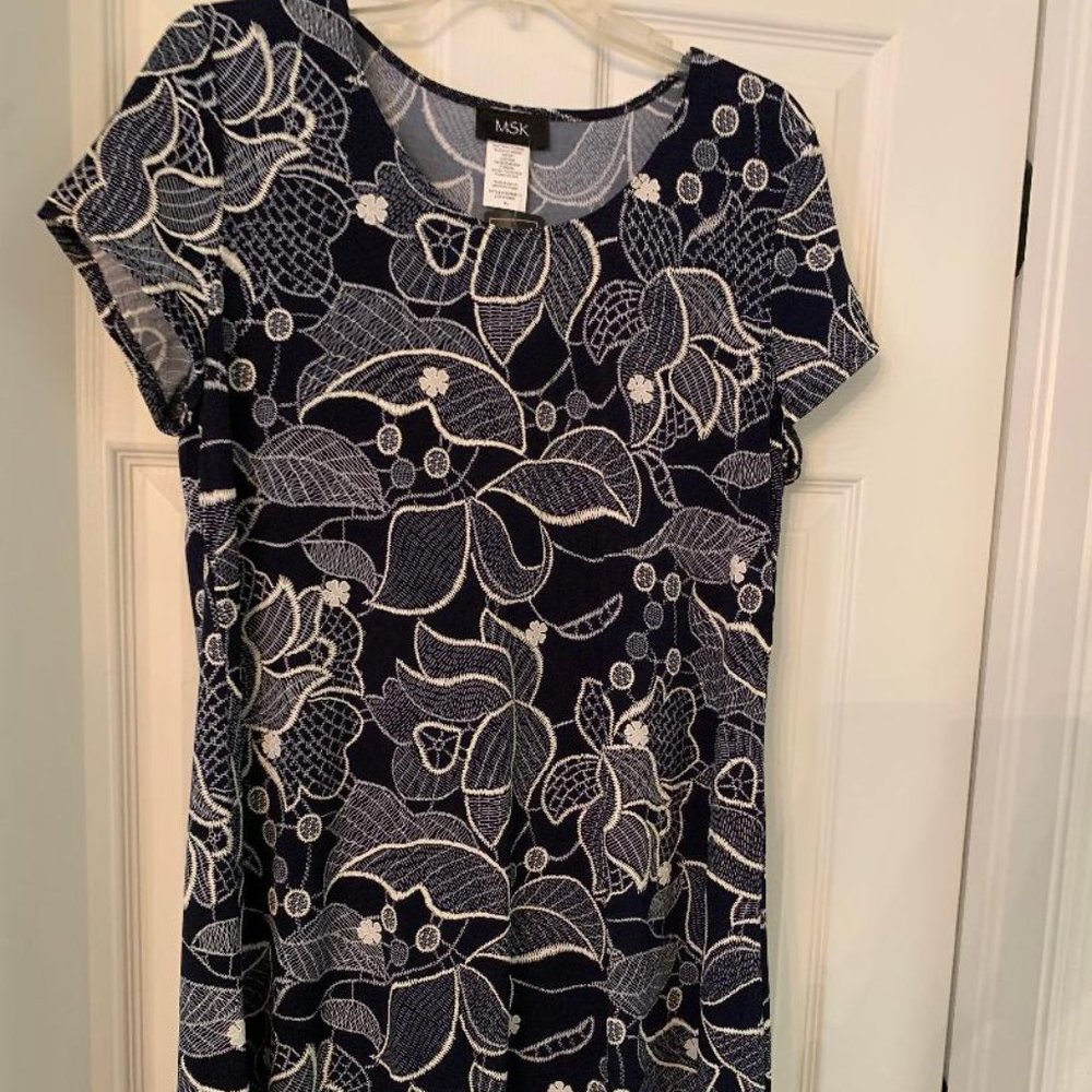 Black and White Mini Dress